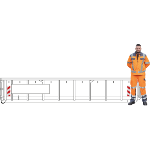 Abrollcontainer 14 m³ ohne Deckel