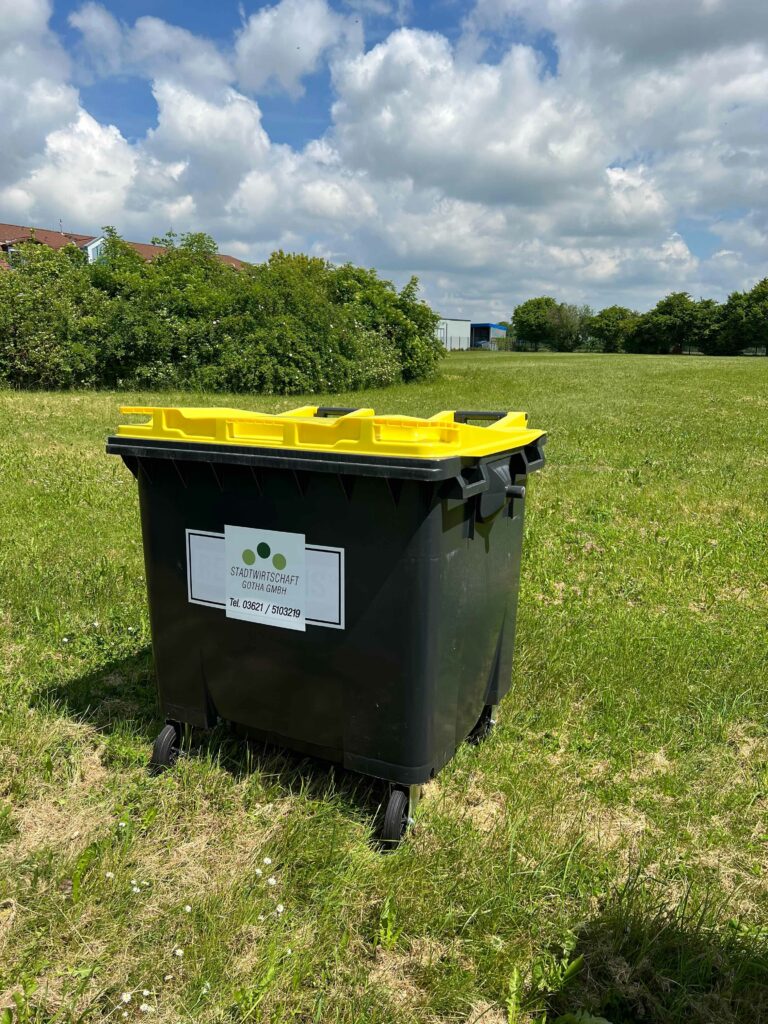 Behälter Gelbe Tonne