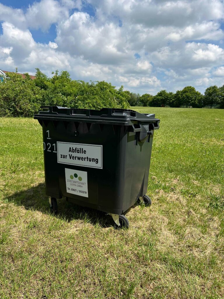 Behälter Abfälle zur Verwertung