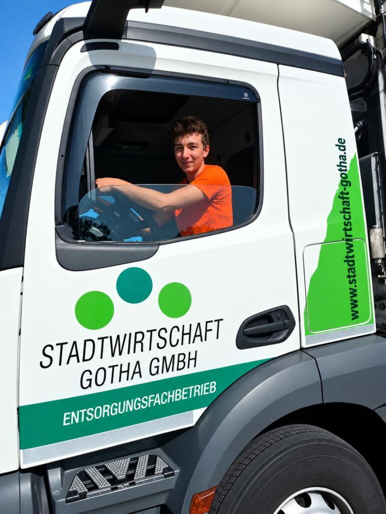 Neuer Auszubildender